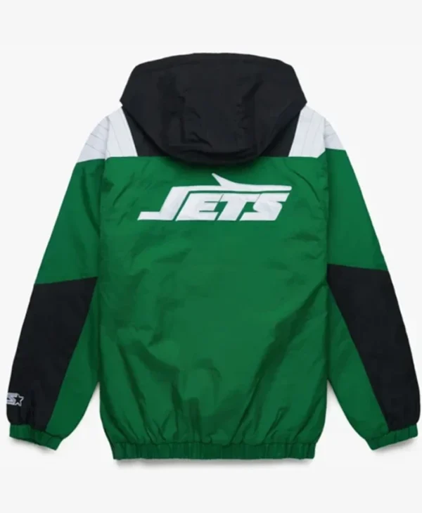 Buy Now New York Pullover Jets Green And Black Jacket For Unisex
