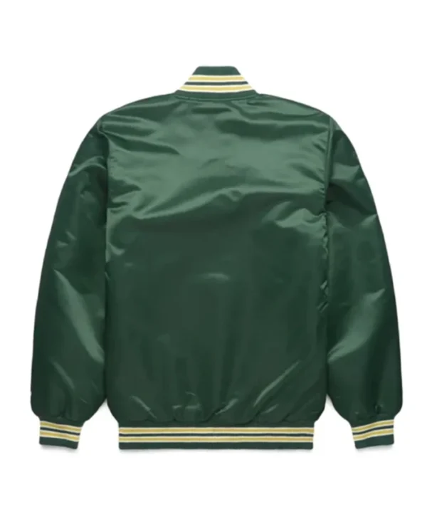 Oakland Athletics Classic Green Stylish Varsity Jacket - Image 2