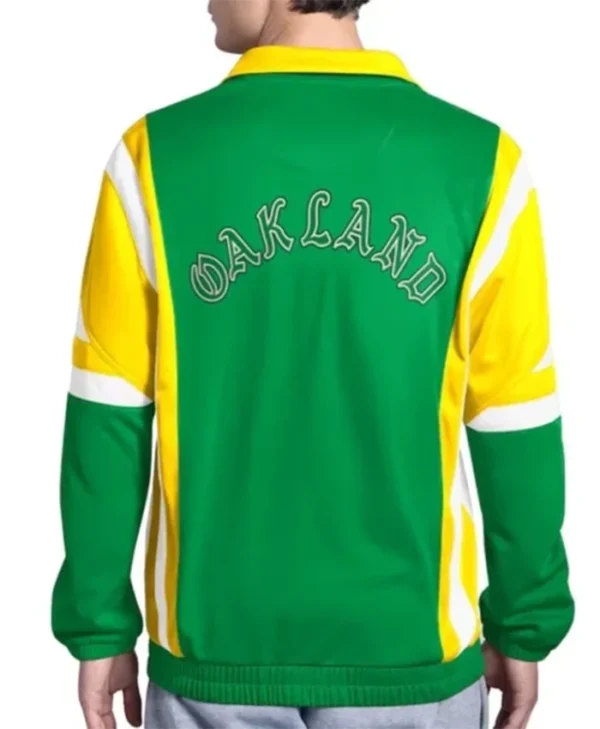 Buy Now Oakland Athletics Contender Tricot Stylish Track Jacket