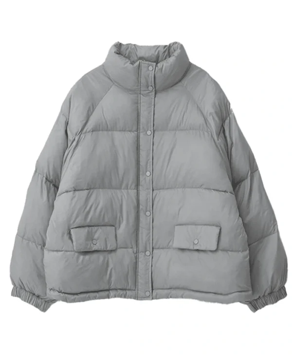 Park Bo-young Our Unwritten Seoul Grey Jacket - Image 2