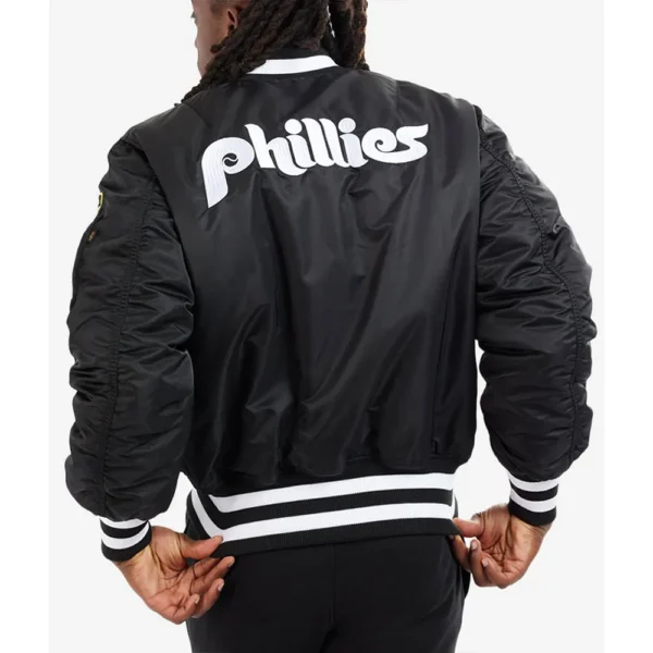 Philadelphia Phillies Bomber Jacket - Image 2