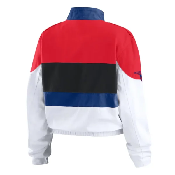 Buy Now Philadelphia Phillies Racing Red And White Full-Zip Bomber Jacket For Unisex