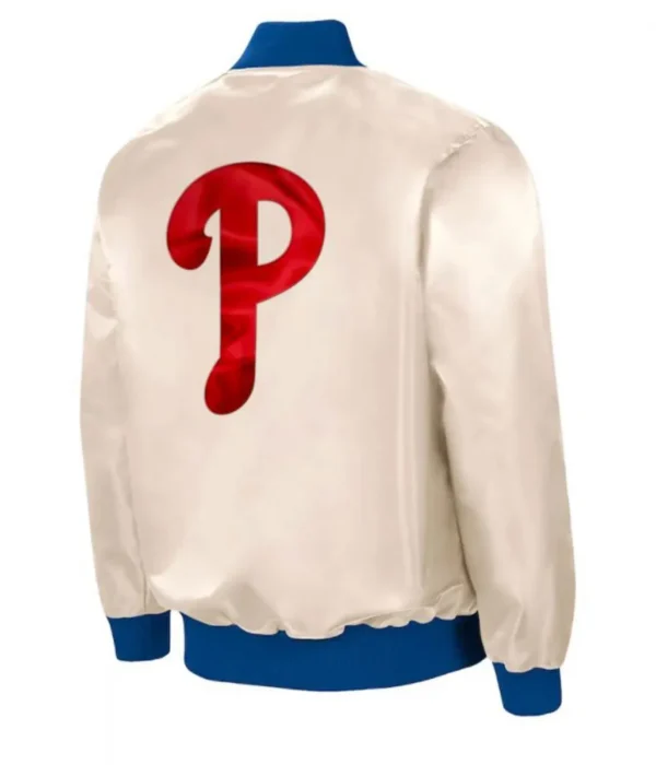 Buy Now Philadelphia Phillies Starter Satin Bomber Jacket For Unisex