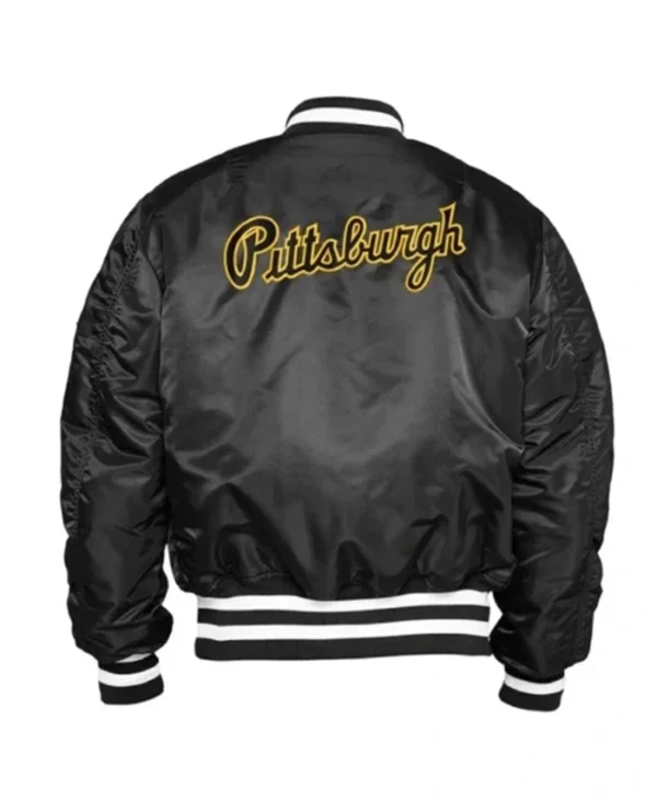 Buy Now Pittsburgh Pirates MA-1 Black Stylish Bomber Jacket