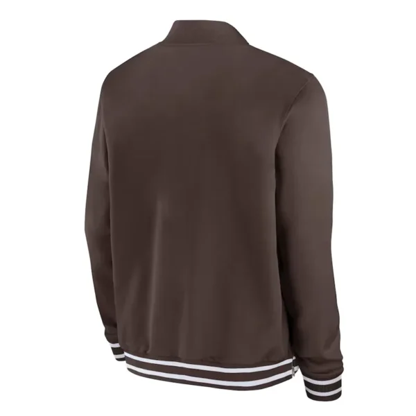 Buy Now San Diego Padres Full-Zip Bomber Jacket For Unisex