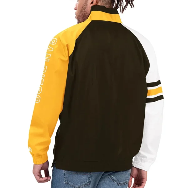 Buy Now San Diego Padres Half Zip Pullover Jacket For Unisex