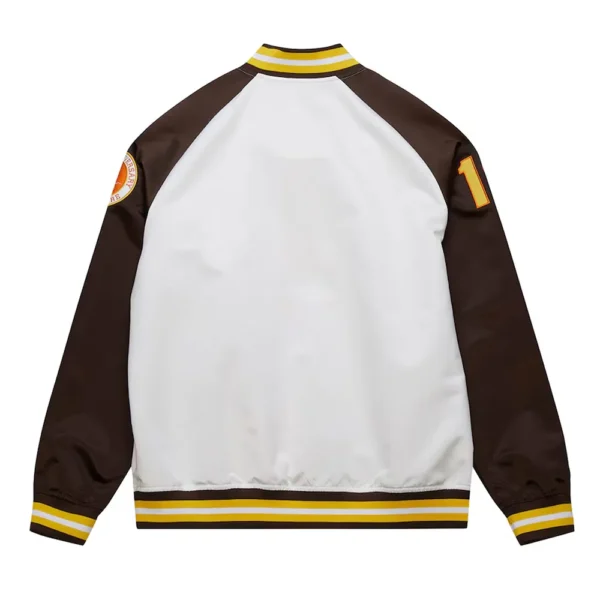 Buy Now San Diego Padres Lightweight Satin Jacket For Unisex