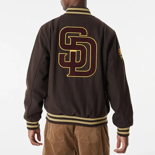Buy Now San Diego Padres Wool Varsity Jacket For Unisex