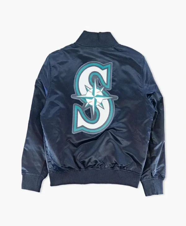 Buy Now Seattle Mariners Classic Navy Blue Varsity Jacket For Unisex