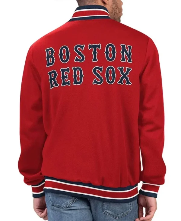 Buy Now Secret Weapon Boston Red Sox Red Varsity Jacket For Unisex