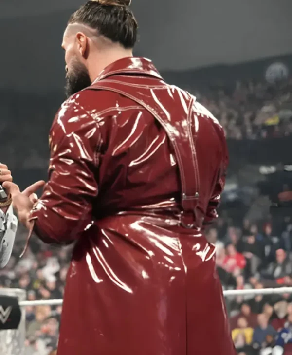 Buy Now Seth Rollins Monday Night RAW Leather Stylish Coat
