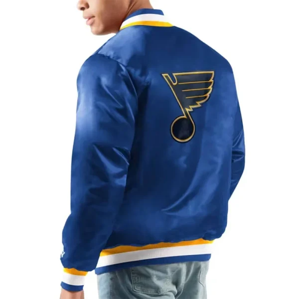 Buy Now St. Louis Blues Youth Satin Jacket For Unisex