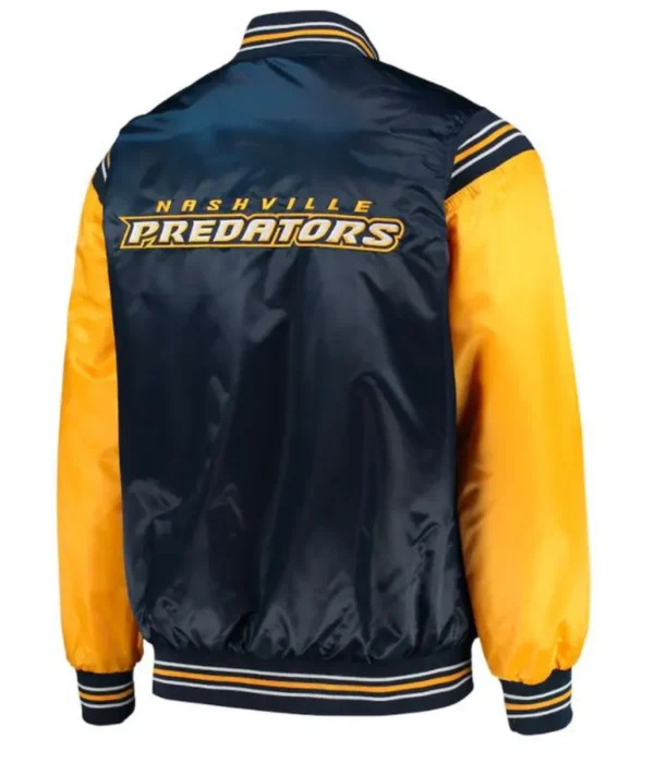 Buy Now Starter Varsity Nashville Predators Jacket For Unisex