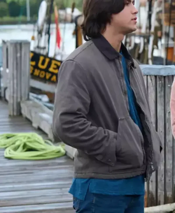 Sullivans Crossing S03 Grey Bomber Stylish Jacket - Image 2