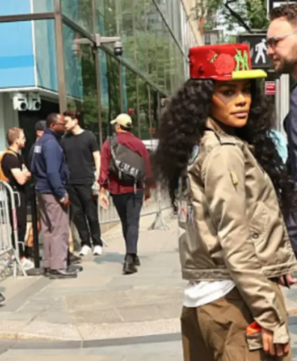 Buy Now Teyana Taylor NYC 2025 Cropped Bomber Jacket For Unisex2