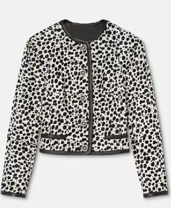 Buy Now The Today Show 2025 Millie Bobby Printed Black And White Jacket For Unisex