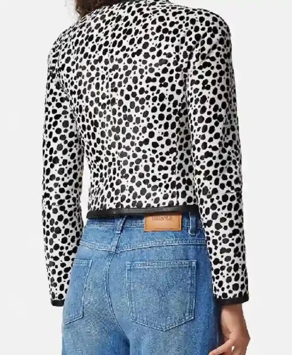 Buy Now The Today Show 2025 Millie Bobby Printed Black And White Jacket For Unisex2