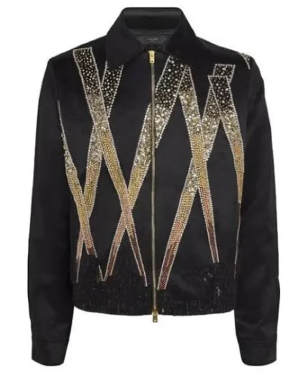 Buy Now The Voice S27 John legend Crystal Embellished Stylish Jacket