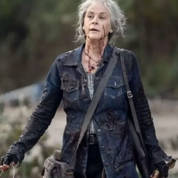 Buy Now The Walking Dead S10 Carol Peletier Blue Denim Stylish Jacket