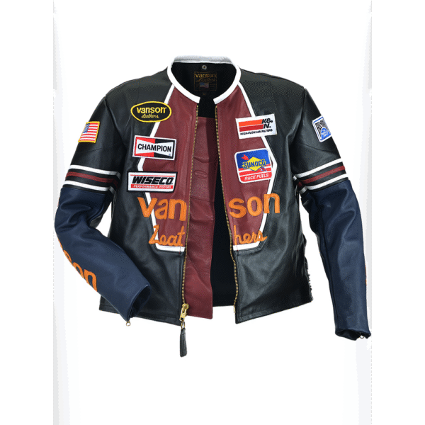 Buy Now VANSON STAR Multi-color Biker JACKET For Unisex