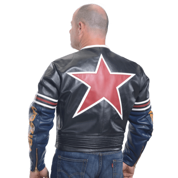 Buy Now VANSON STAR Multi-color Biker JACKET For Unisex2