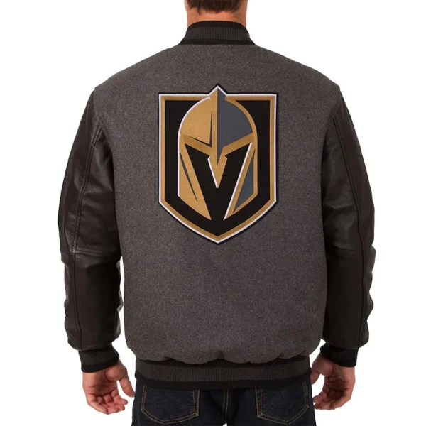 Buy Now Vegas Golden Knights Charcoal and Black Jacket For Unisex