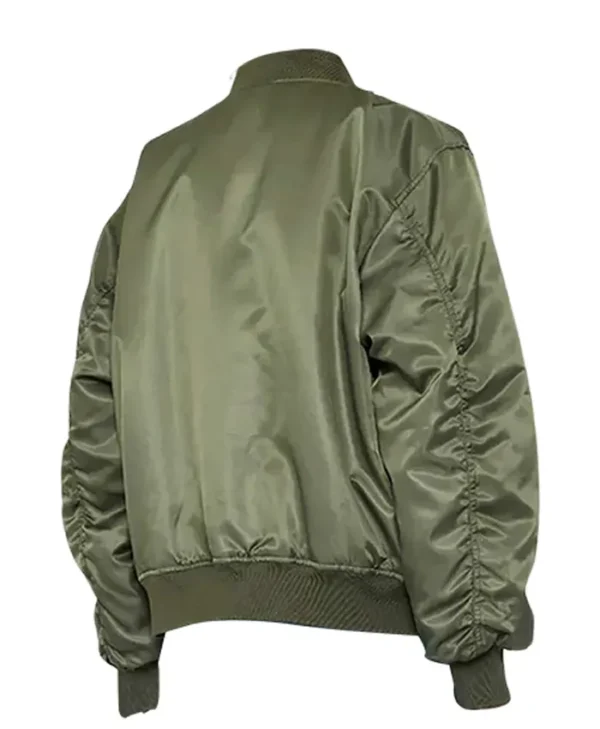 Buy Now Women’s Leon Army Green Stylish Bomber Jacket
