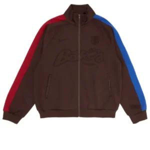 CJ x FCB Barca Retro Anthem Track Stylish Jacket