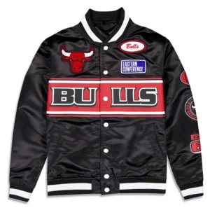 Chicago Bulls Rally Drive 2024 Varsity Jacket