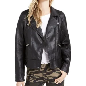 Classic Petrina Women Leather Jacket