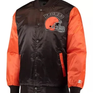 Cleveland Browns Locker Room Throwback Jacket
