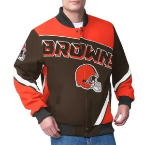 Cleveland Browns Maximum Racing Jacket