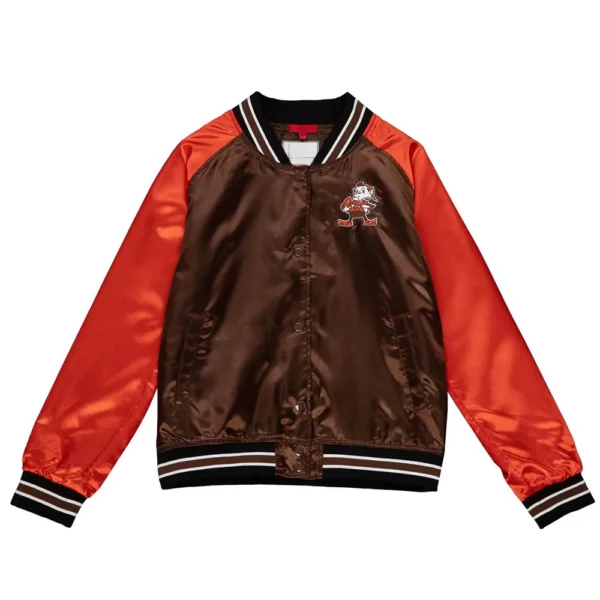 Cleveland Browns Team 2.0 Brown and Orange Jacket