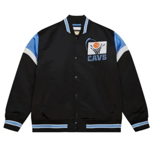 Cleveland Cavaliers Heavyweight Varsity Satin Jacket