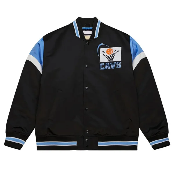 Cleveland Cavaliers Heavyweight Varsity Satin Jacket