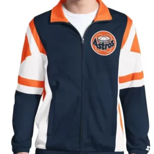 Contender Tricot Houston Astros Track Bomber Jacket