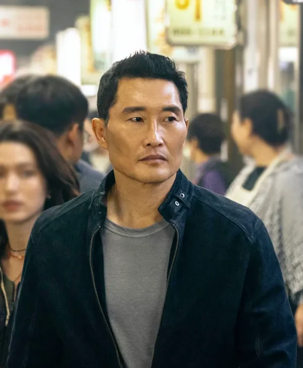Daniel Dae Kim Butterfly S01 Suede Jacket