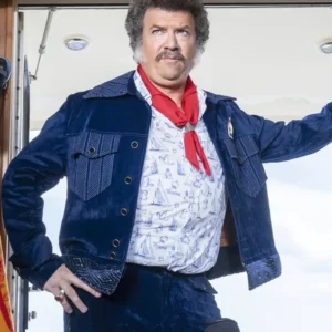 Danny McBride The Righteous S04 Blue Varsity Jacket
