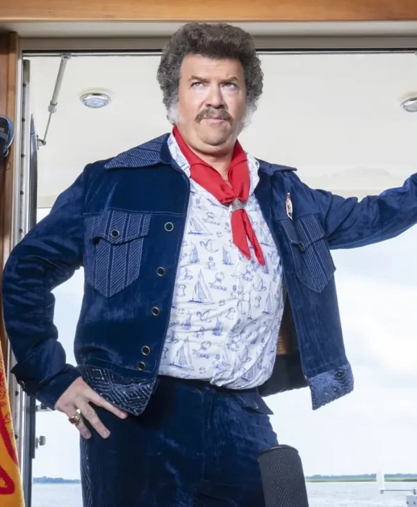 Danny McBride The Righteous S04 Blue Varsity Jacket