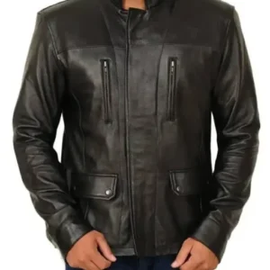 Dark Matter Anthony Lemke Black Leather Jacket