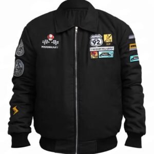 Super Mario Racing Bomber Jacket