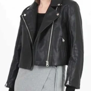 Dear White People Browning Black Leather Jacket