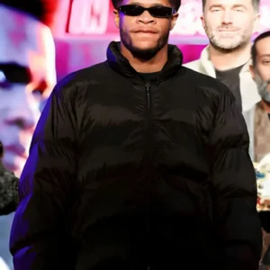 Devin Haney 3B Sports Icon Puffer Black Jacket