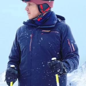 Downhill Ferrell Puffer Blue Jacket