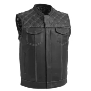Downside Men’s Leather Vest