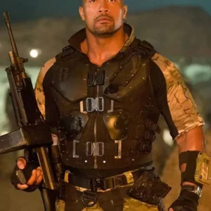 Dwayne Johnson GI Joe Retaliation Armor Black Stylish Vest