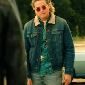 Dylan Sprouse Under Fire Denim Jacket