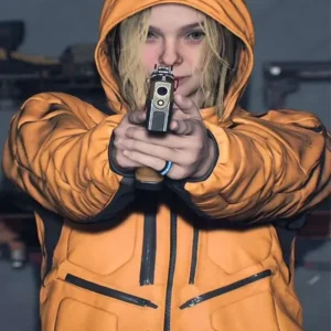 Elle Fanning Death Stranding 2 Hooded Jacket