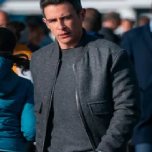 FBI S07 John Boyd Charcoal Bomber Stylish Jacket