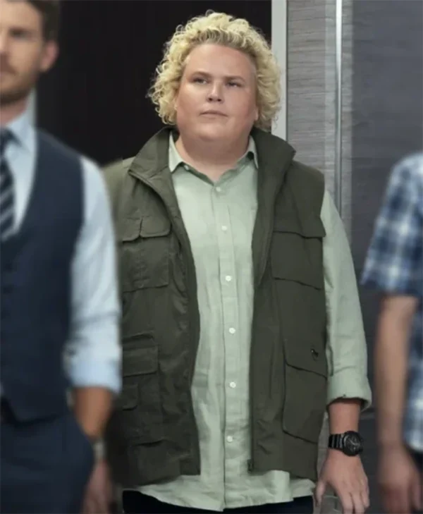 FUBAR S02 Fortune Feimster Green Stylish Cotton Vest